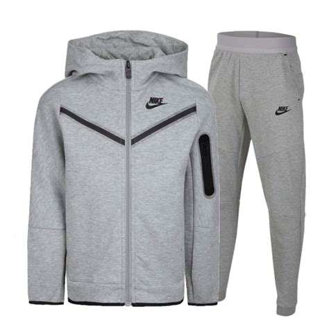 nike tech fleece junior grijs|nike tech youth fleece.